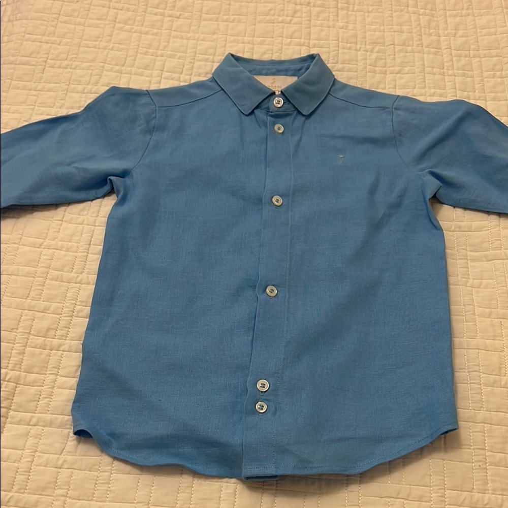Jacadi Classic Blue Kids Shirt